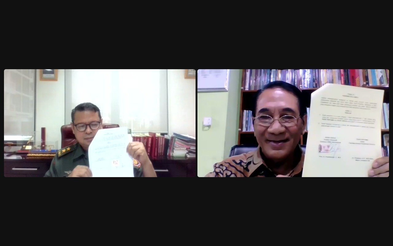 PT Quantum HRM Internasional melakukan Perjanjian Kerjasama dengan Fakultas Strategi Pertahanan Universitas Pertahanan RI untuk pelaksanaan sertifikasi Sistem Manajemen Organisasi Pendidikan (SMOP) berbasis SNI ISO 21001:2018.