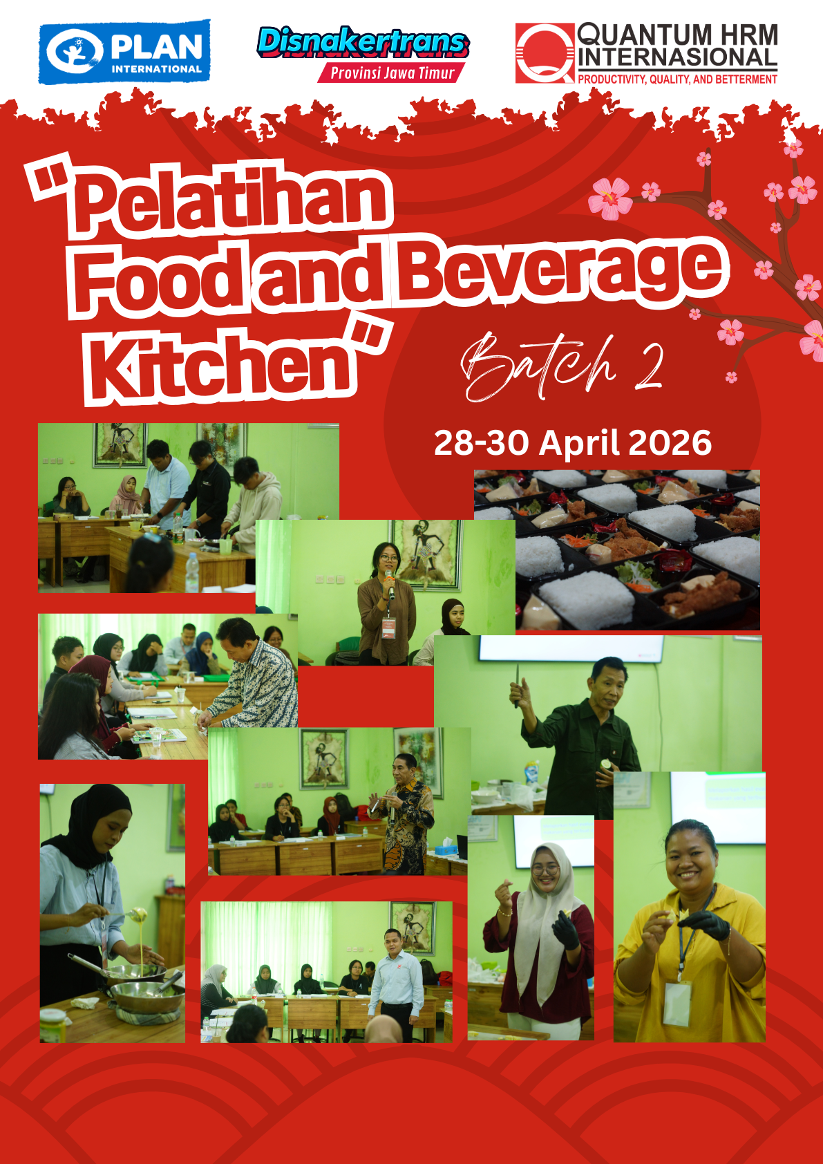 Pelatihan Food and Beverage Kitchen Batch 2 Hadirkan Praktik Memasak Chicken Katsu Curry Khas Jepang
