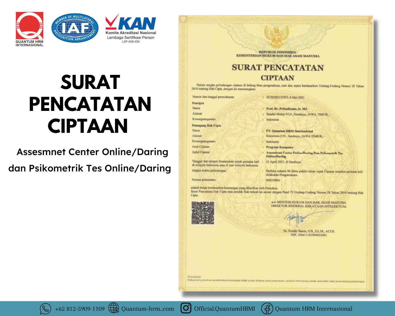 Assessment Center Online Quantum HRM Internasional