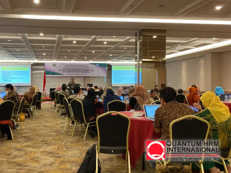 KEGIATAN BIMBINGAN TEKNIS DAN SERTIFIKASI AUDITOR / CALON AUDITOR MUTU INTERNAL (AMI)